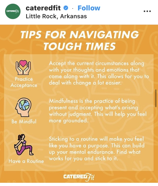 Tips for Navigating Tough Times